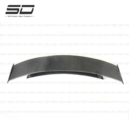 GTR Style Dry Carbon Fiber Rear Spoiler with LED for Mercedes AMG GT GTS