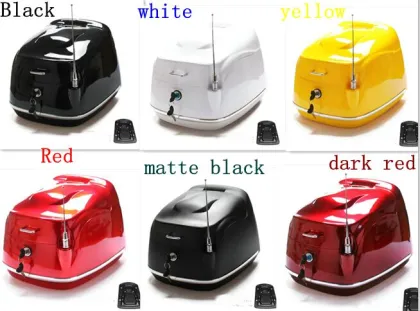 Universal Motorcycle Hard Tail Box Storage Trunk For Honda Yamaha Suzuki Kawasaki Sport Bobber Custom Chopper Cruisers Street