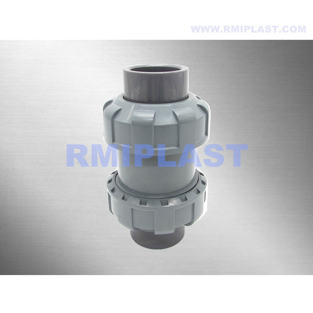 Socket Valvola di ritegno a sfera CPVC 1/2 "3/4" 1 "