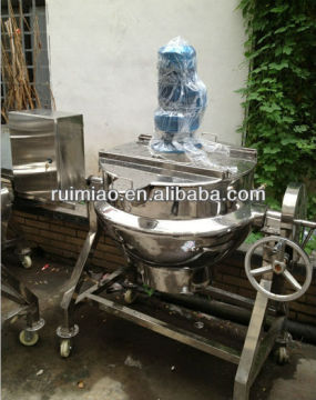 industrial electric kettle for candy, sanitary industrical cooking kettle