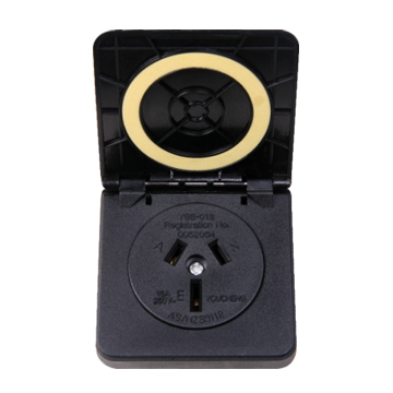 Australia waterproof receptacle
