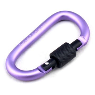 Wholesale Custom Aluminium Climbing Locking Mini Swivel Carabiners