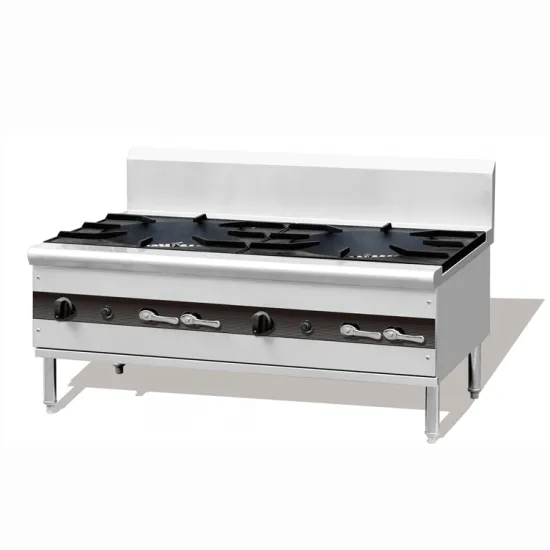 Commercial 2 Burner Stock Pot Range Chinese Gas Wok High Power