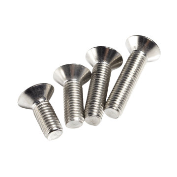 High-Quality DIN 7991 Metric Steel Hex Socket Countersunk Screws in Stainless Steel and Titanium with Anti-Slip Washers: Sizes M3, M4, M5, M6, and M8