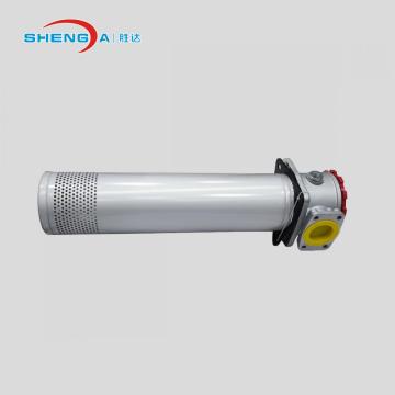 inline suction oil filter in compressor system