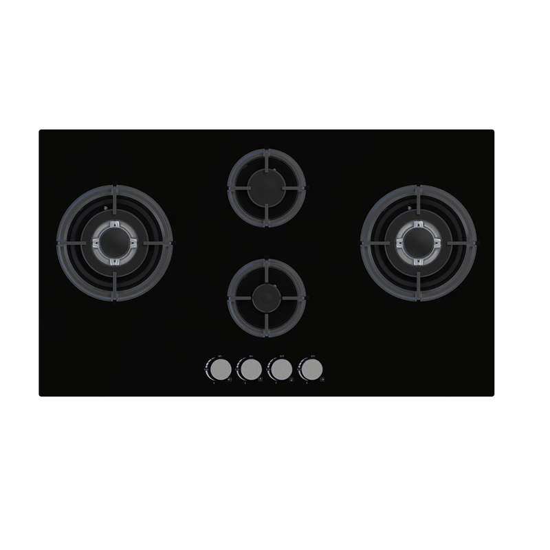 Household Easy to Operation New Model Stainless Steel Materials Stove LGP Gas Hob 70cm Sabaf Burners