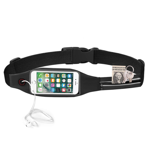 Travel Running Reflective Fanny Pack with Touchscreen Window