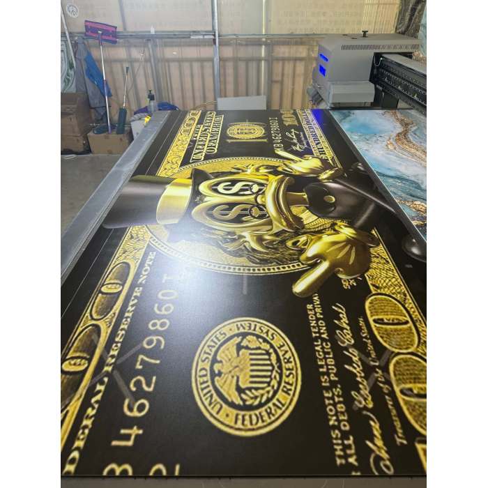 Tấm đá cẩm thạch UV tăng cường khả năng chống va chạm hóa học Độ bền của lớp phủ hóa học