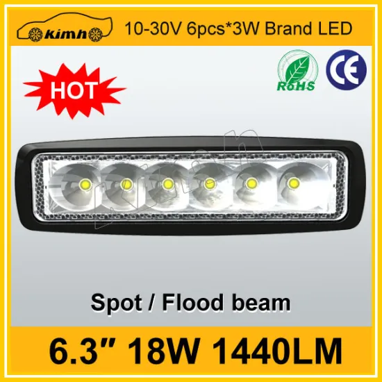 High quality 1440LM 18W led working light car accessories