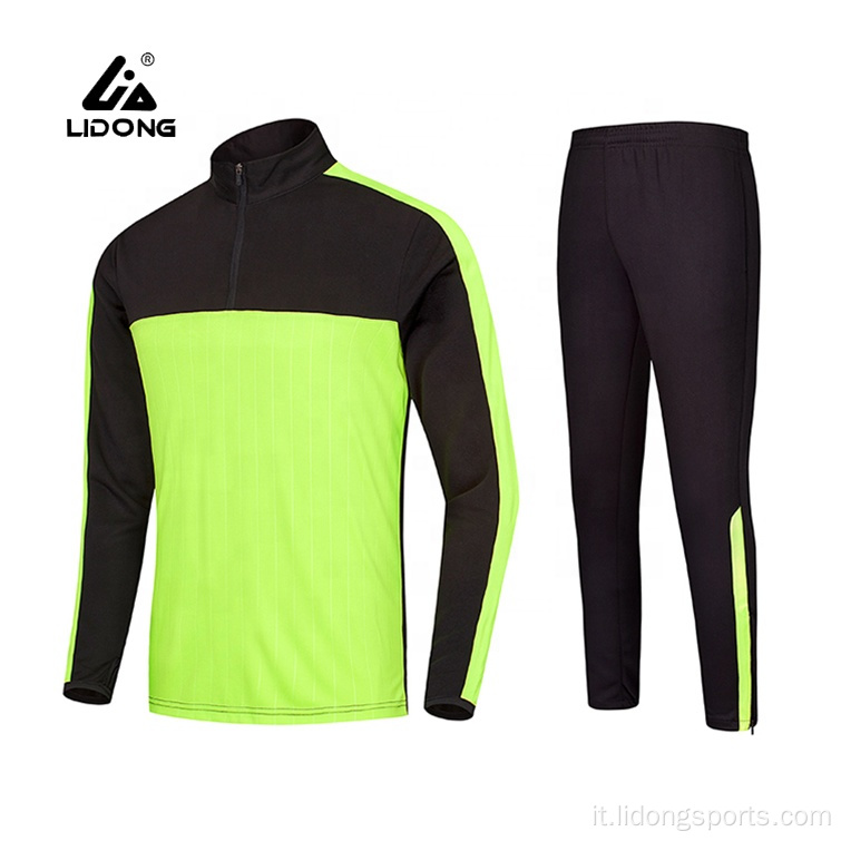 Nuova pista di arrivo personalizzata Suit Soccer Men Tracksuit