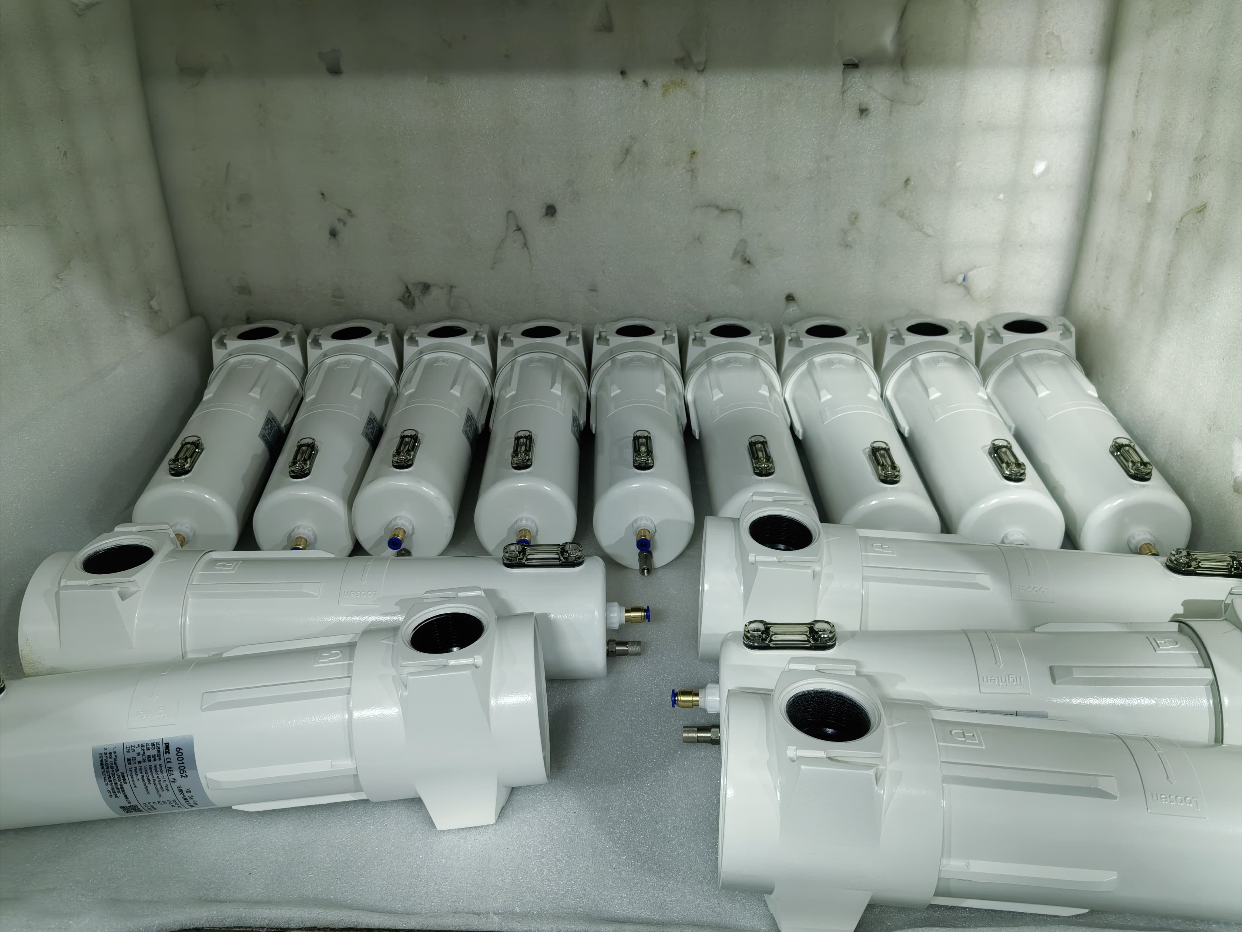 Food-grade compressed air filter