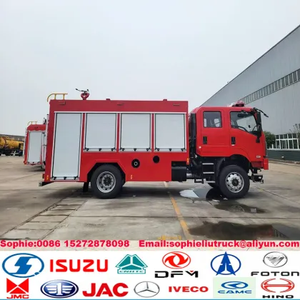 Customized Water Tanker Fire Truck