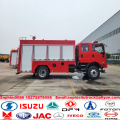 Dongfeng 4x4 fuera de la carretera 5m3 camión de bomberos de agua