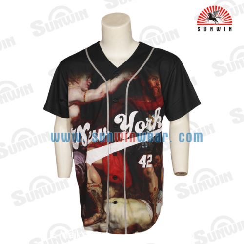 Latest Sportwear Design Blank Baseball Jerseys Custom Print Boys Baseball Shirts