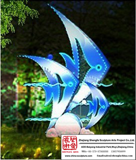 Beautiful Fish Light Sculpture