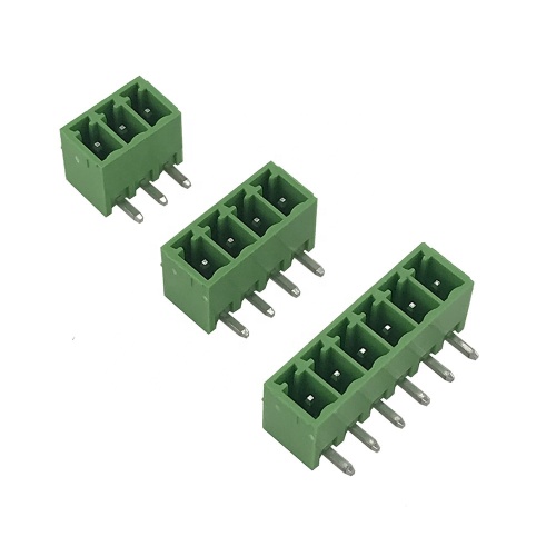 Conector terminal de 3.5 mm Pitch 90 grados