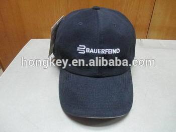sports cap with embossed back buckle