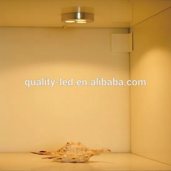 UL approved LED cabinet Light LED 3pcs leds 3W LED Aluminum Kitchen Cabinet Light White/ Black /Silver finish