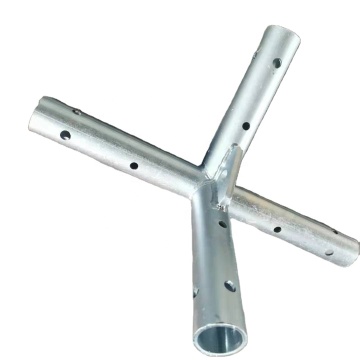 Galvanized Steel Frame Tent Tube 3-Way Canopy Pipe Connector