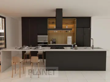 Modern Design Quartz Countertop Black Color Kitchen Cabinets