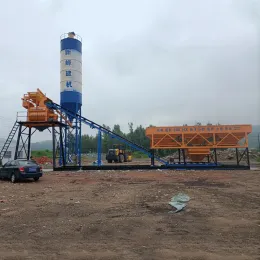 Foundation Free Mobile Concrete Batching Plant