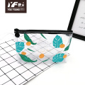 Tropical style PVC cosmetic bag