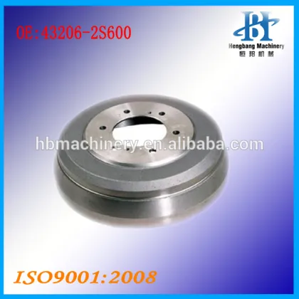 Nissan car brake drum 43206-2S600
