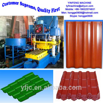 Hydraulic automatic big tile machine