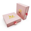 Custom Cardboard Paper Drawer Gift Box with Handles