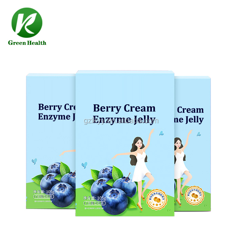 OEM/ODM Factory Supplier Green Health New Product Blueberry Flavor Slimming Weight Loss Enzyme Jelly