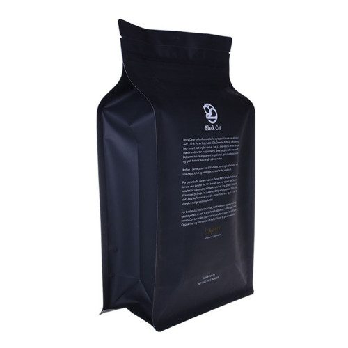 Projeto criativo embalagem fosca áspera para café preto