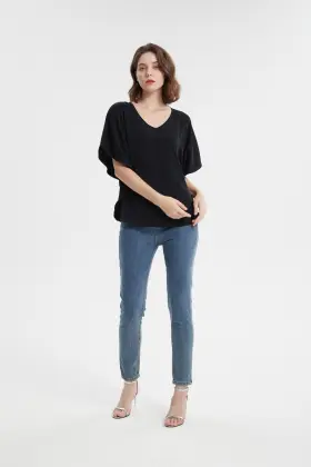 women bat wing sleeve shirt tops