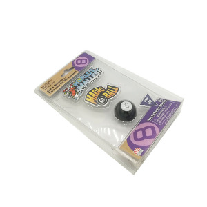 Clear tri folding transparent plastic blister pack