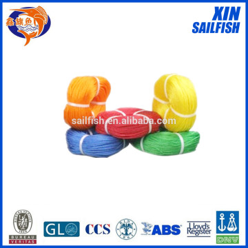 colorful rope string pp multi-filament ropes color nylon rope