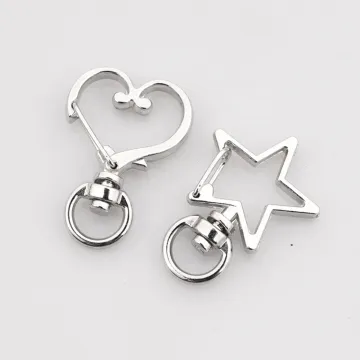 Wholesale Pentacle Key Chain with Zinc Alloy Metal Buckle for Handbag and Purse