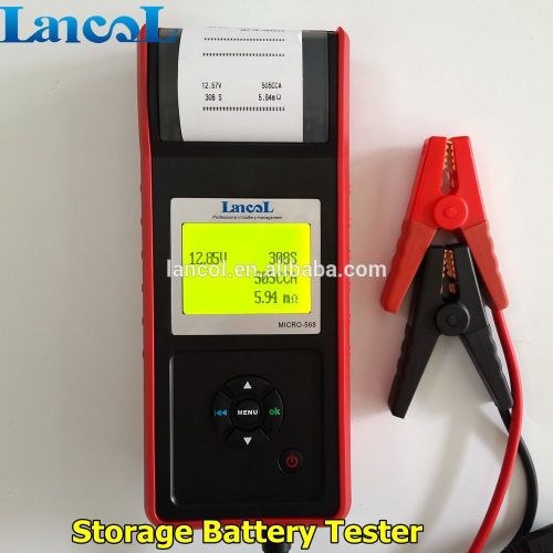 Lancol storage battery tester MICRO-568 battery load tester/12V battery analyzer