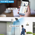 Wi -Fi камеры безопасности на открытом воздухе для системы Android для iOS