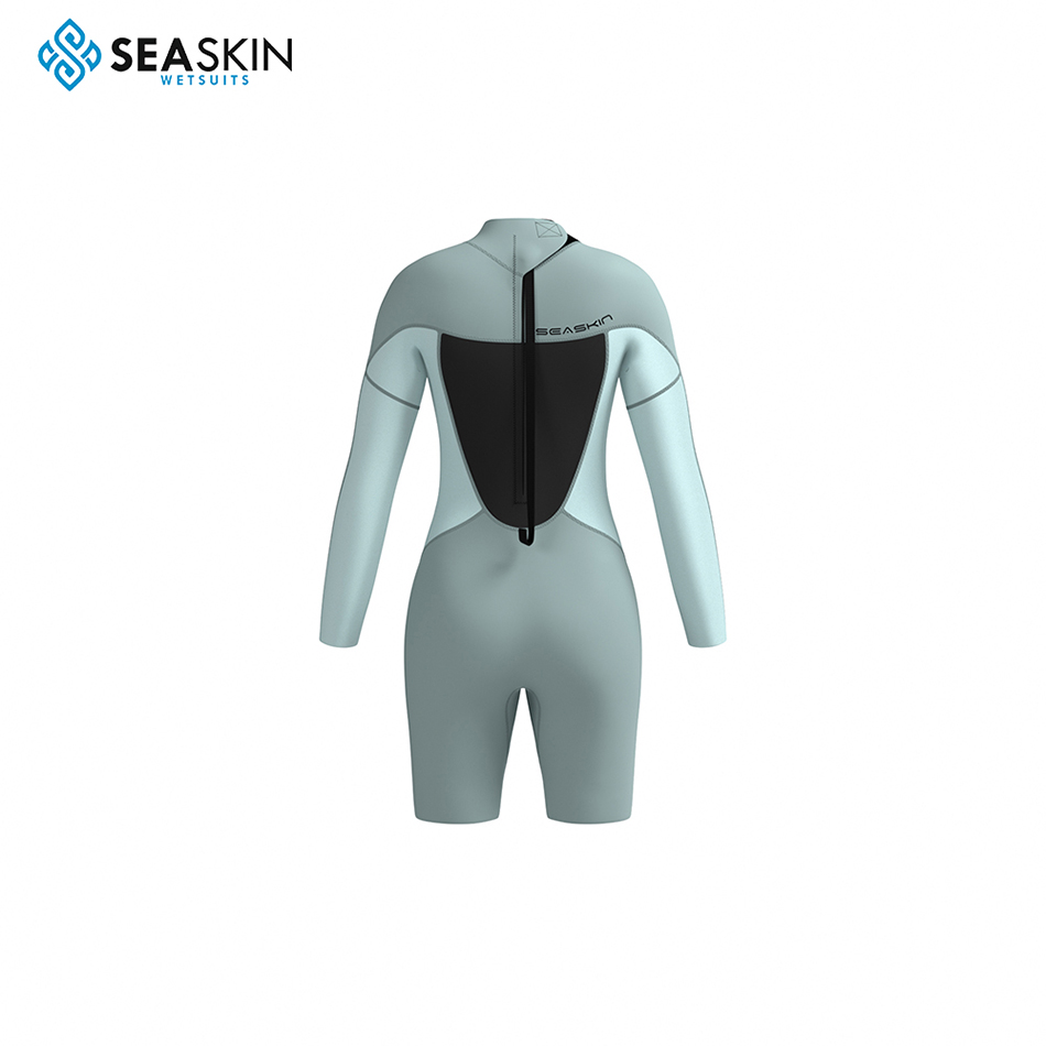 Seaskin nurkowanie surfingowe Lady Long Sleeve Springsit Suit
