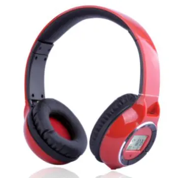 Card Reader Headset with FM and LCD  Strong Recommend