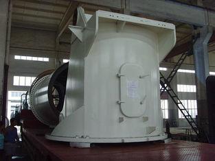 White AISI Q345 Marine Crane Pedestal For Lifting Machinery