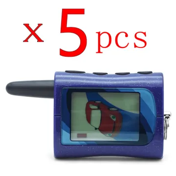 Wholesale 5 Pcs/lot MA Case keychain for Scher Khan magicar A lcd remote two way car alarm syste auto alarm Key Fob chain