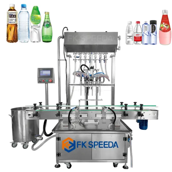 Automated Production Line for Mango Juice, Tea, and Lemonade: Hot Sale Liquid Filler and Sealing Packaging Machine