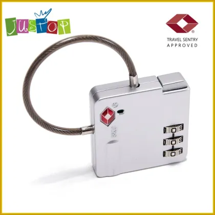 JUSTOP Zince Alloy Customs Luggage Combination Lock TSA Approved Locks