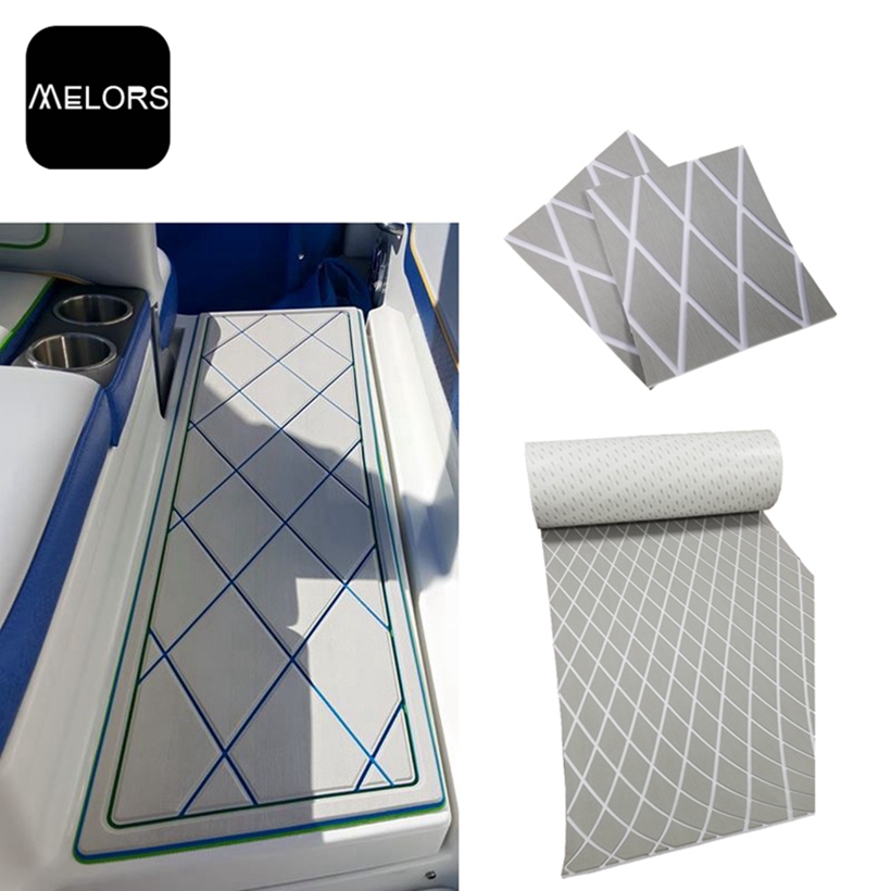 Non-selip Diamond Faux Jati Marine Eva Foam Sheet