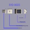 EVD-BG03 Disco U con impronte digitali crittografate