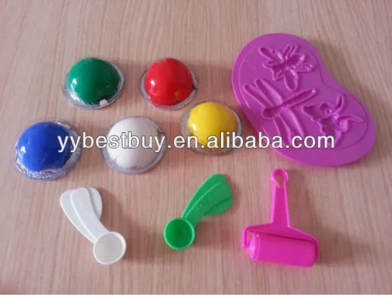 DIY kids' toy casting carft easymould silicone putty rubber