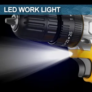 2022 Flash Sale: Electric Cordless Screwdriver Machine 48V Brushless Power Drill Kit