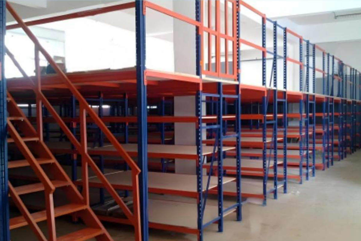 mezzanine racking system