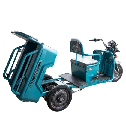 Cargo Bike Tricycle: 3 Wheel Electric Folding Electric Tricycle