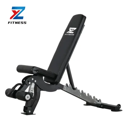 ZYFITNESS Adjustable Weight Lifting Bench for Strength Training